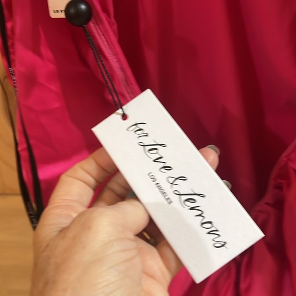 For Love And Lemons Mirage Mirrord Hot Pink Mini Dress or Lingerie M NWT - Picture 13 of 16